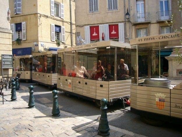 Aix en Provence little train tour