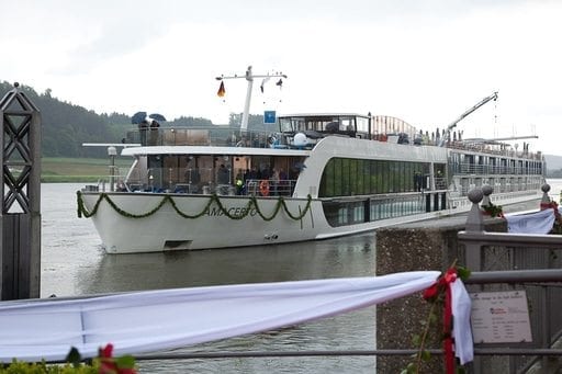 AmaWaterways AmaCerto christening