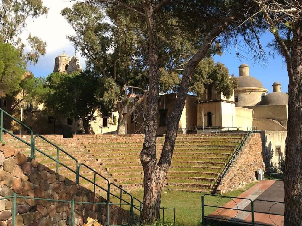 ancient theatre in Lipari