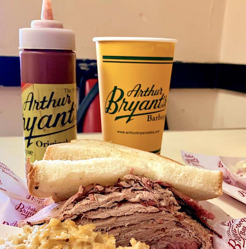 Road Trip Dining at Arthur Bryant’s Barbeque Restaurant in Kansas City, MO