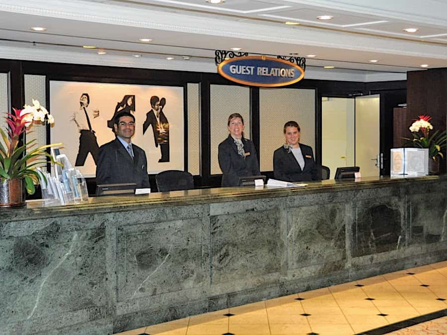 Azamara Journey Front Desk Staff