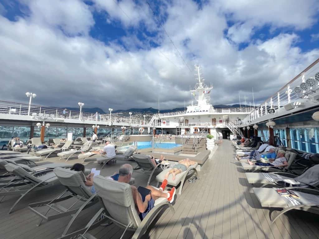 Azamara Journey pool deck