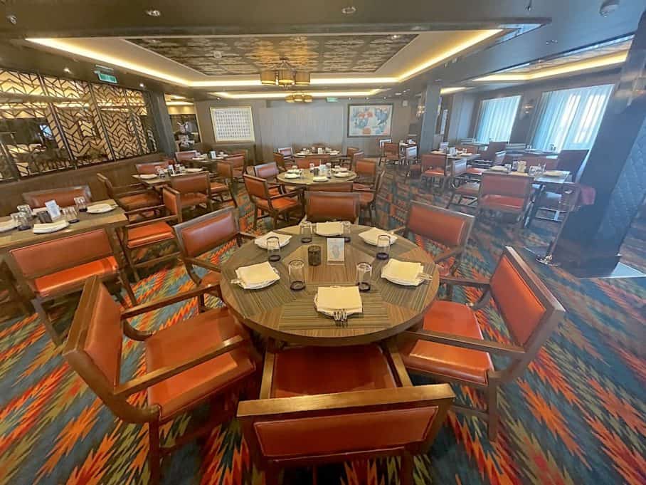 Los Lobos Mexican restaurant on Norwegian Bliss.