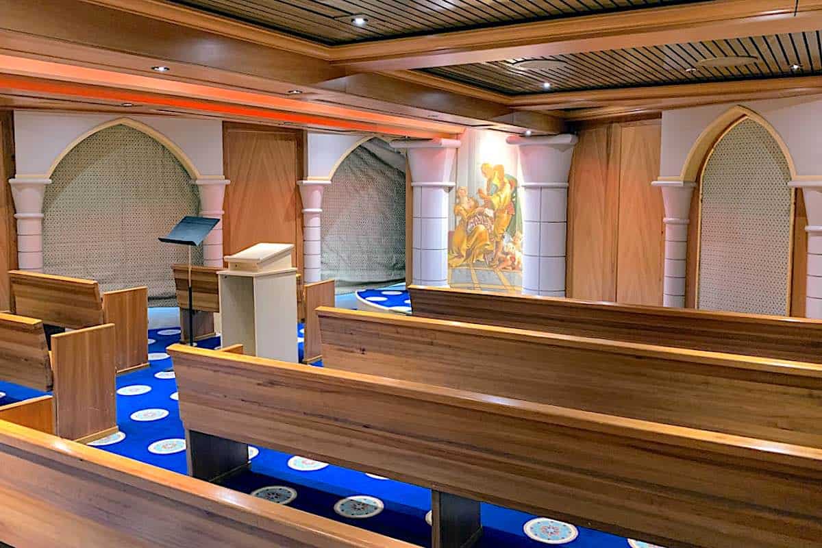 Carnival Legend Photo of Wedding Chapel