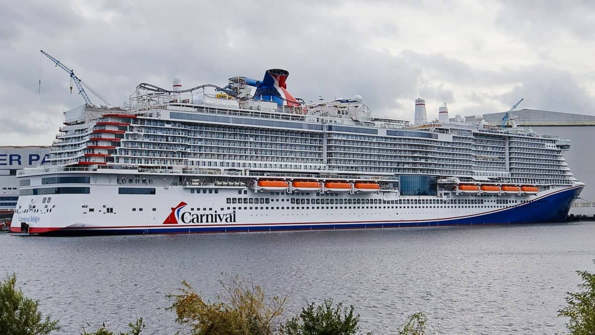 Carnival Jubilee Cruise Ship at Meyer Werft