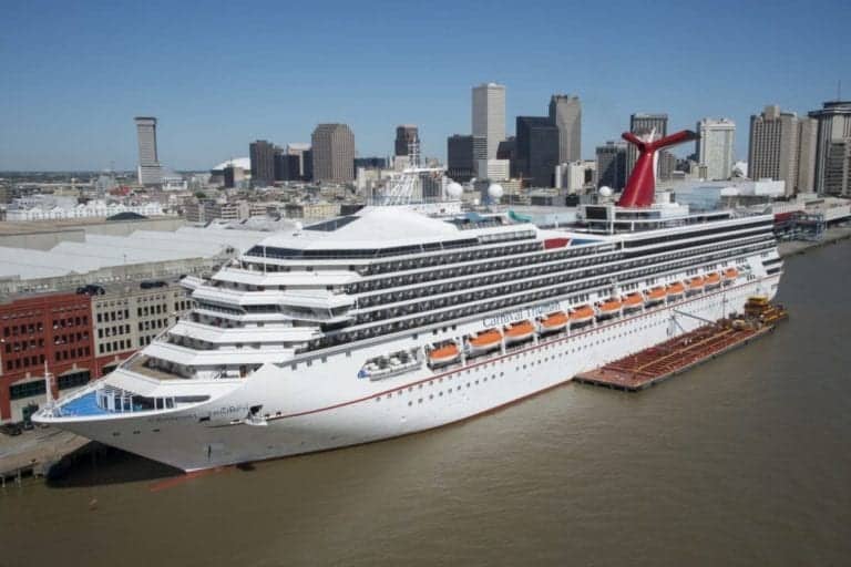 Carnival Triumph at Home in the Big Easy