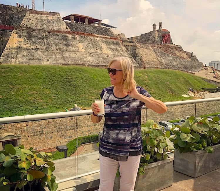 old wall in Cartagena