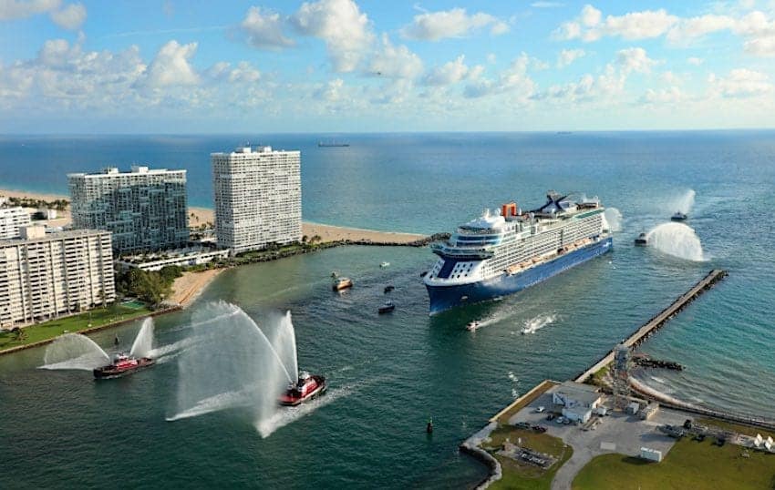 Celebrity Edge at Home in Fort Lauderdale