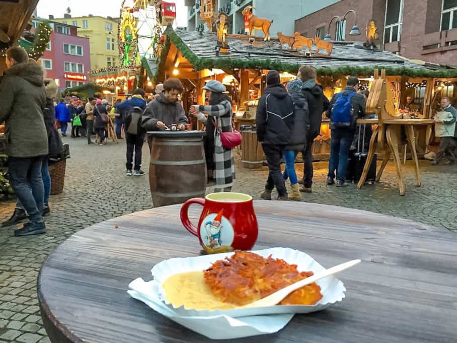 Cologne Christmas Market food stand