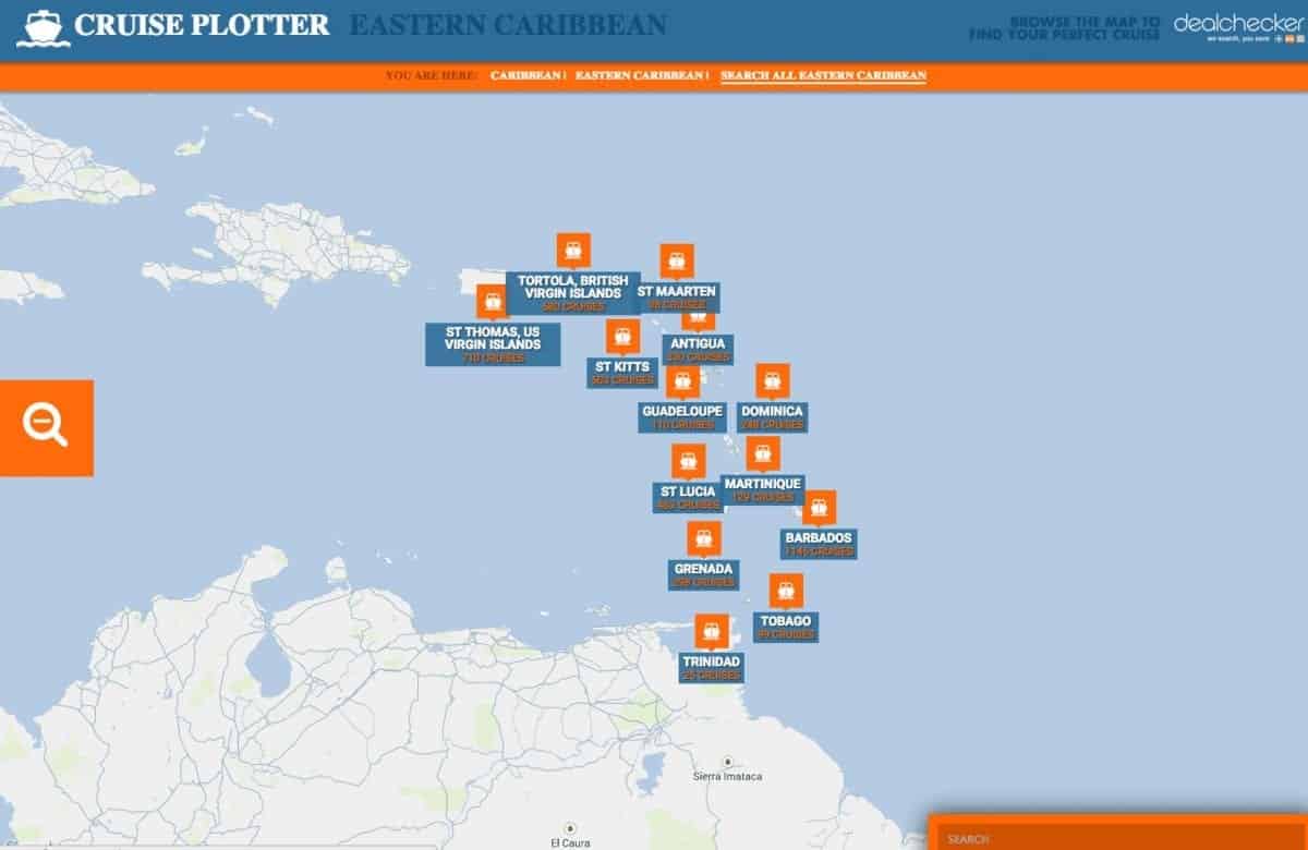 Find Your Cruise with the New Cruise Plotter Interactive Map