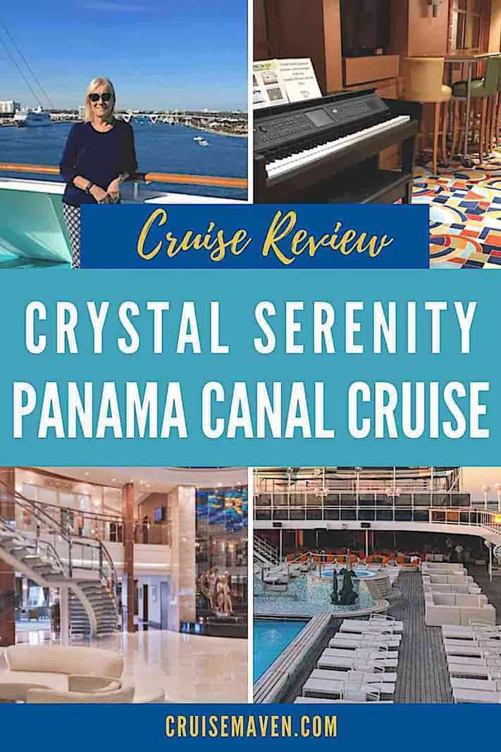 Crystal Serenity Panama Canal Pinterest Pin