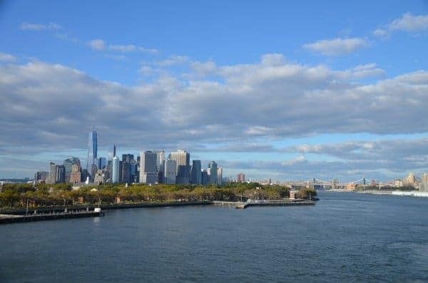 Leaving for Europe from New York aboard Queen Mary 2