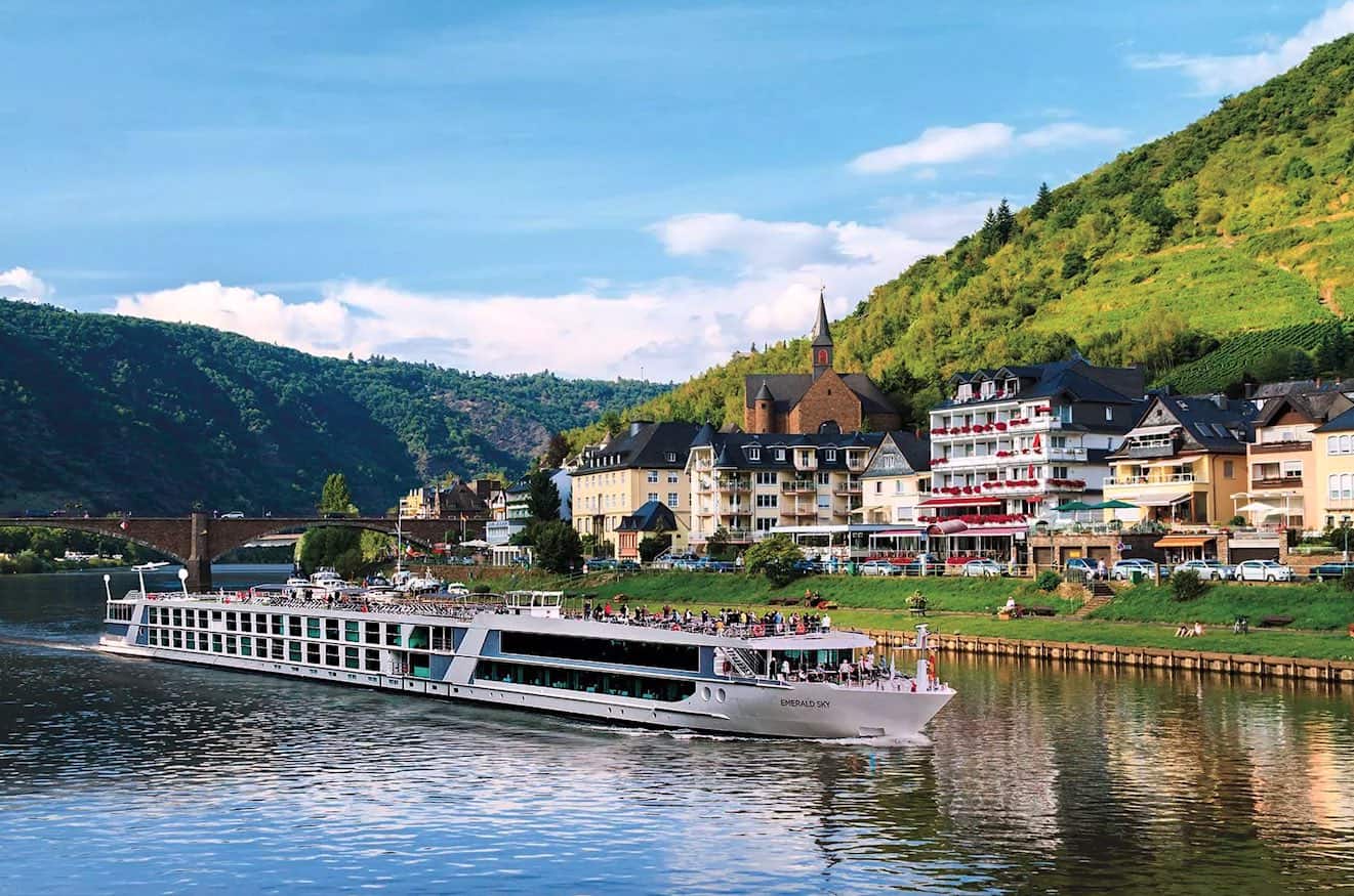 Emerald Cruises Emerald Sky on the Mosel River in Germany