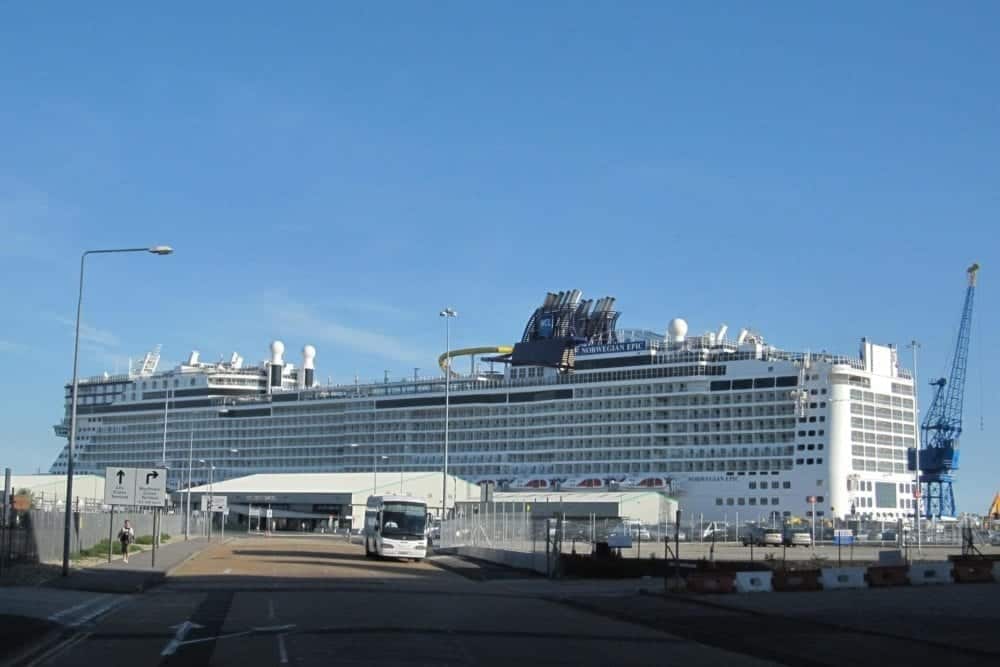 NCL Epic in Southampton