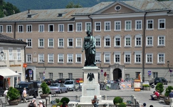 Salzburg on Mozartplatz