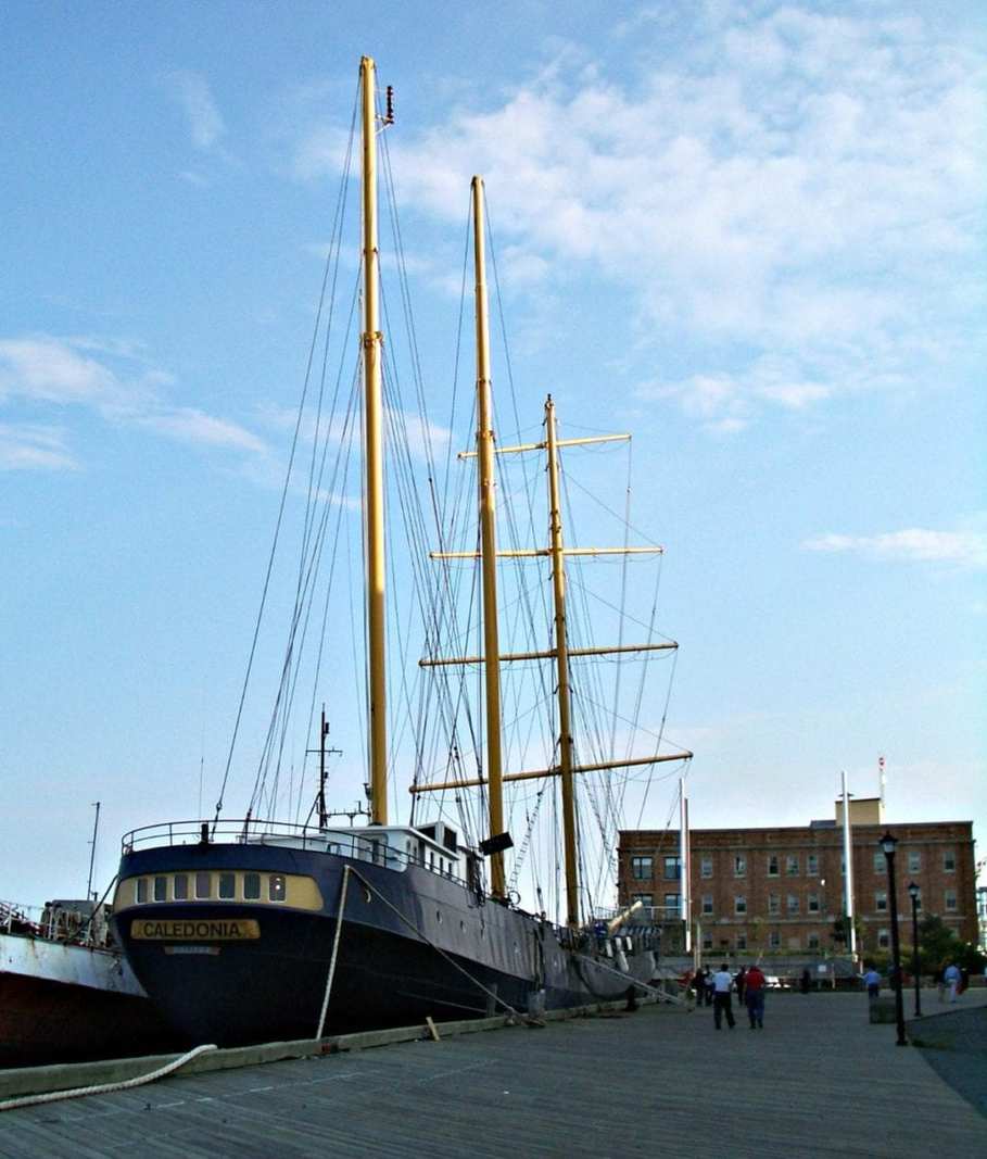 By chance, there was a Tall Ship Regatta in port at Halifax.