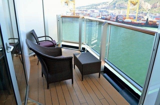 Holland America Nieuw Amsterdam Accessible Balcony