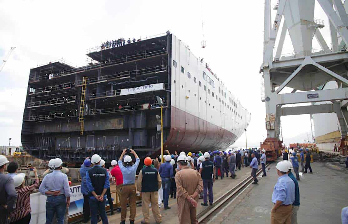 Holland America Ryndam Hull Block Launch