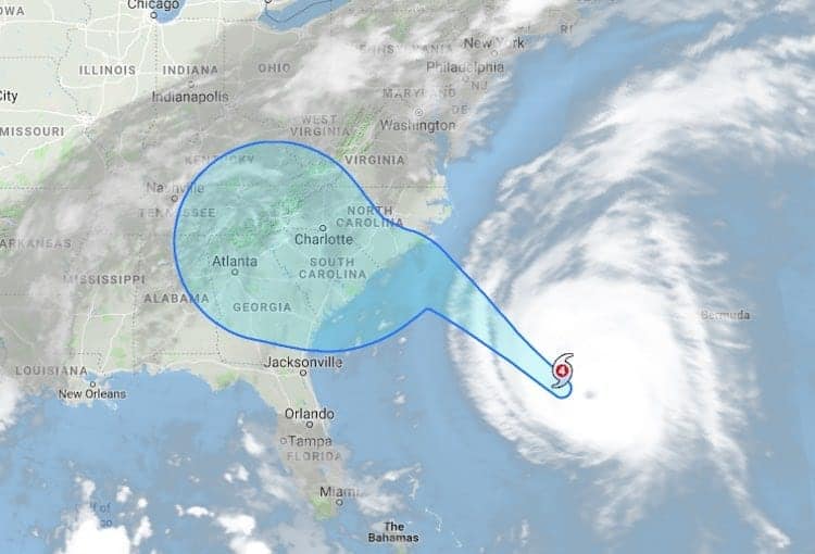 Amtrak Cancels Trains Due to Hurricane Florence