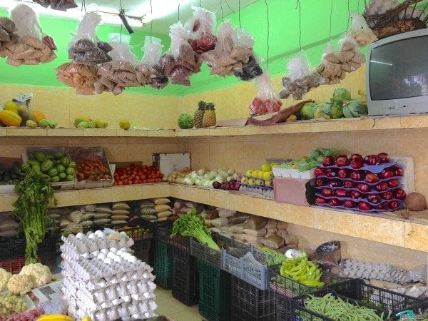 One of many small shops in El Mercado.