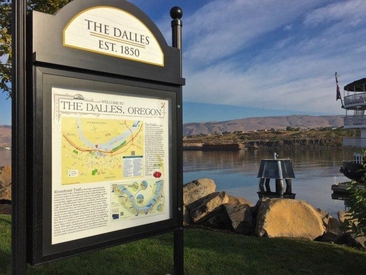 Welcome to The Dalles, Oregon.