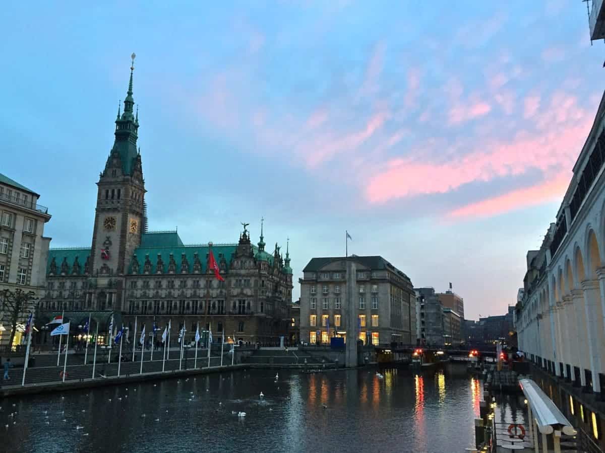 Park Hyatt in Hamburg Germany on the Elbe river