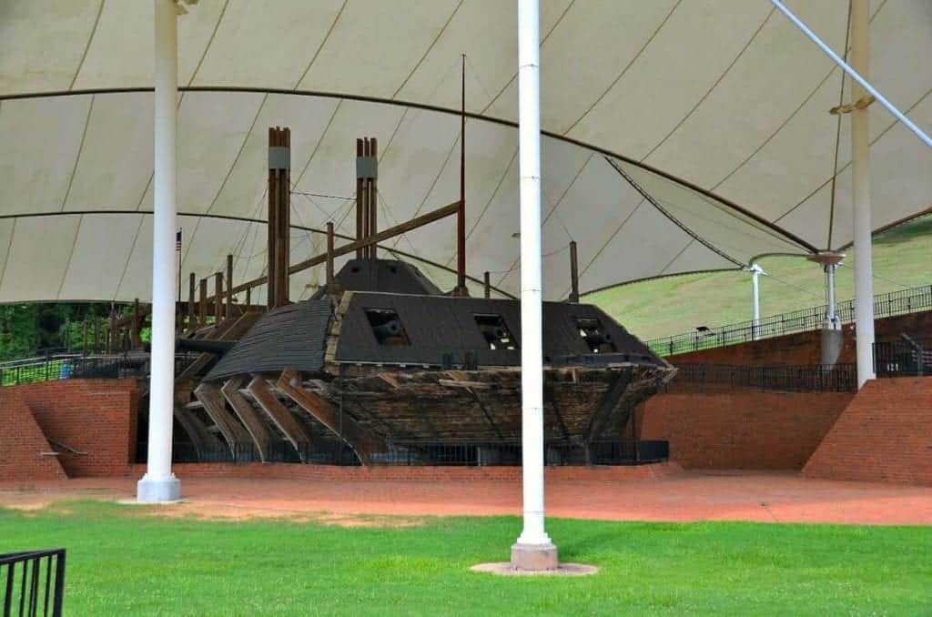 Iron Clad gun boat from the Yazoo River on our Mississippi river cruise.