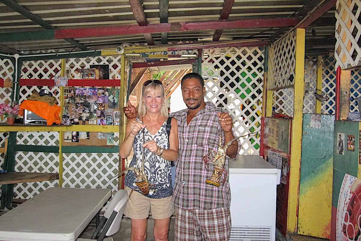 Lobster Dave Cooks up a Storm in Ocho Rios, Jamaica