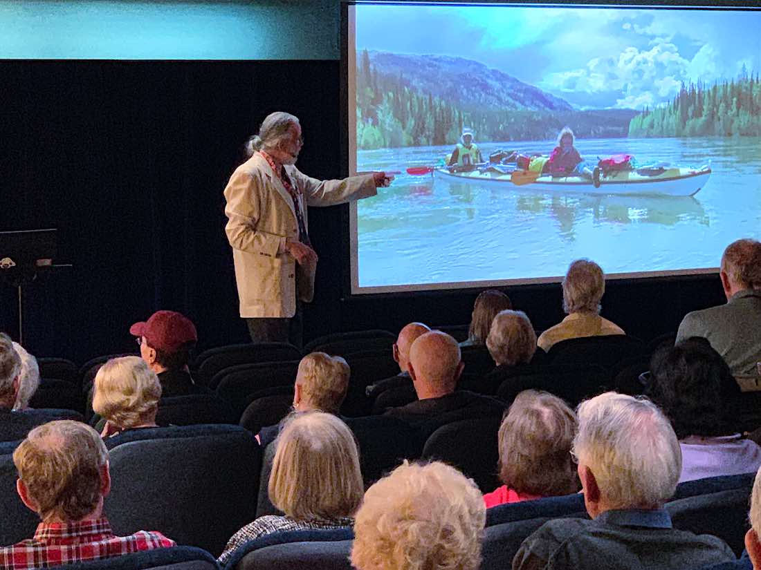 Jeff Budd presents enrichment lecture on Maasdam