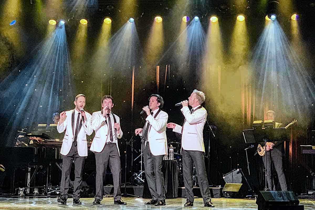 Maasdam Four Tenors singing Jersey Boys