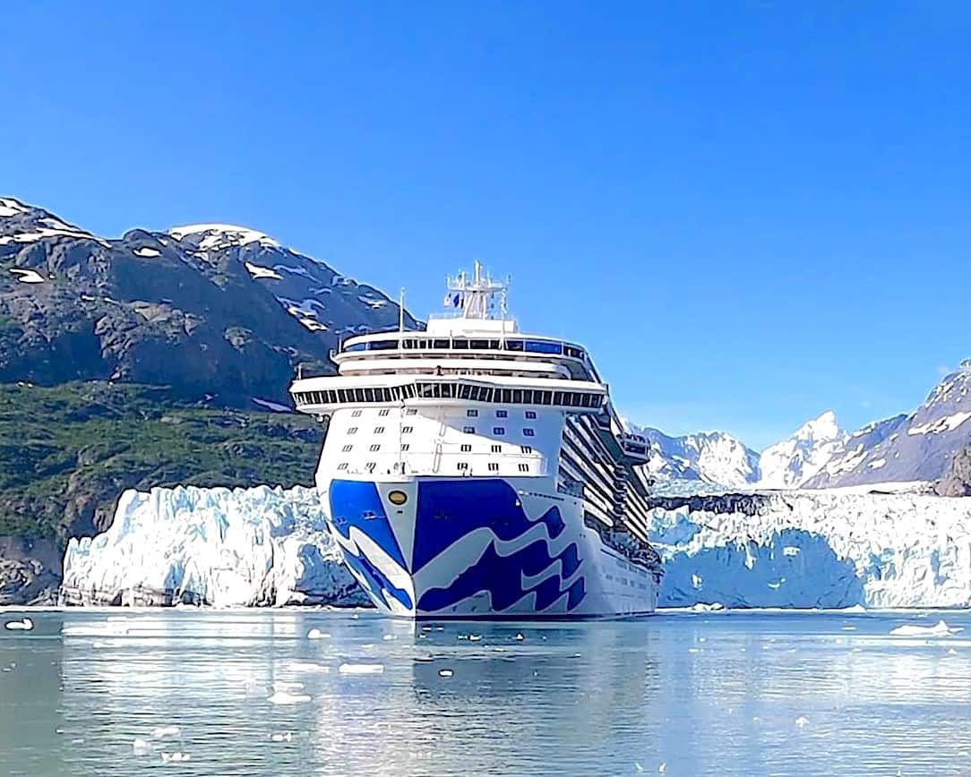 Princess Cruises Majestic Princess in Glacier Bay