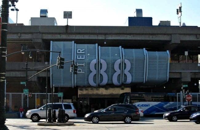 Manhattan cruise terminal in New York City