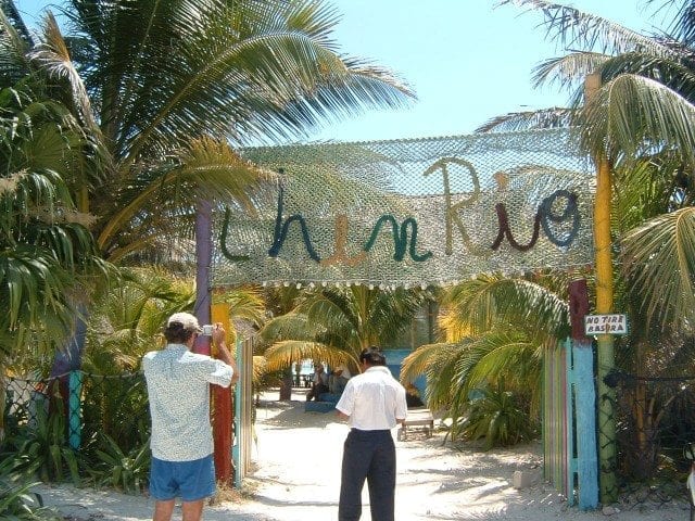 Chen Rio on Playa Bonita Beach Cozumel Mexico on the east side of the island