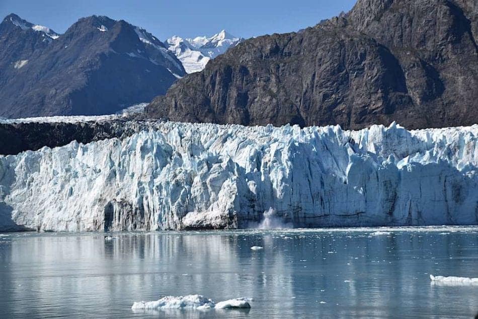 Marjerie Glacier in the Inside Passage of Alaska - you may not need a passport on this Alaska cruise