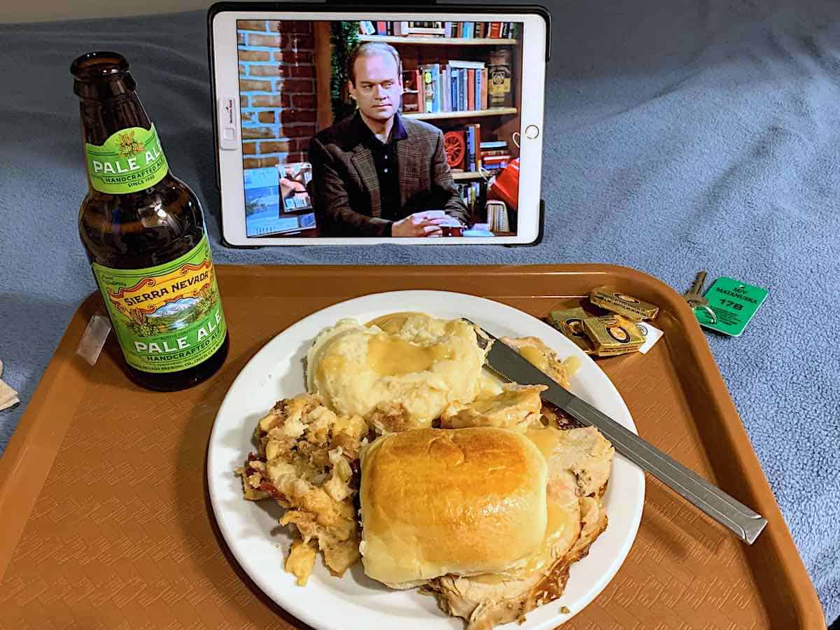 Turkey dinner aboard Alaska ferry Matanuska 