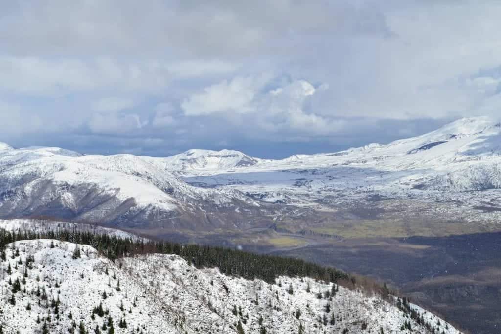 View of Mount St. Helens 