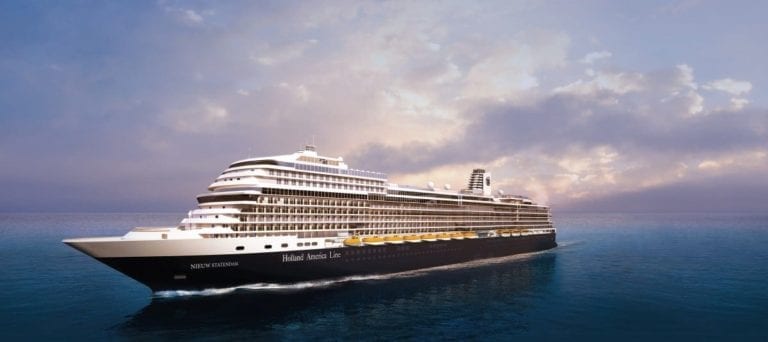 Steel Cutting Ceremony for Holland America’s Nieuw Statendam