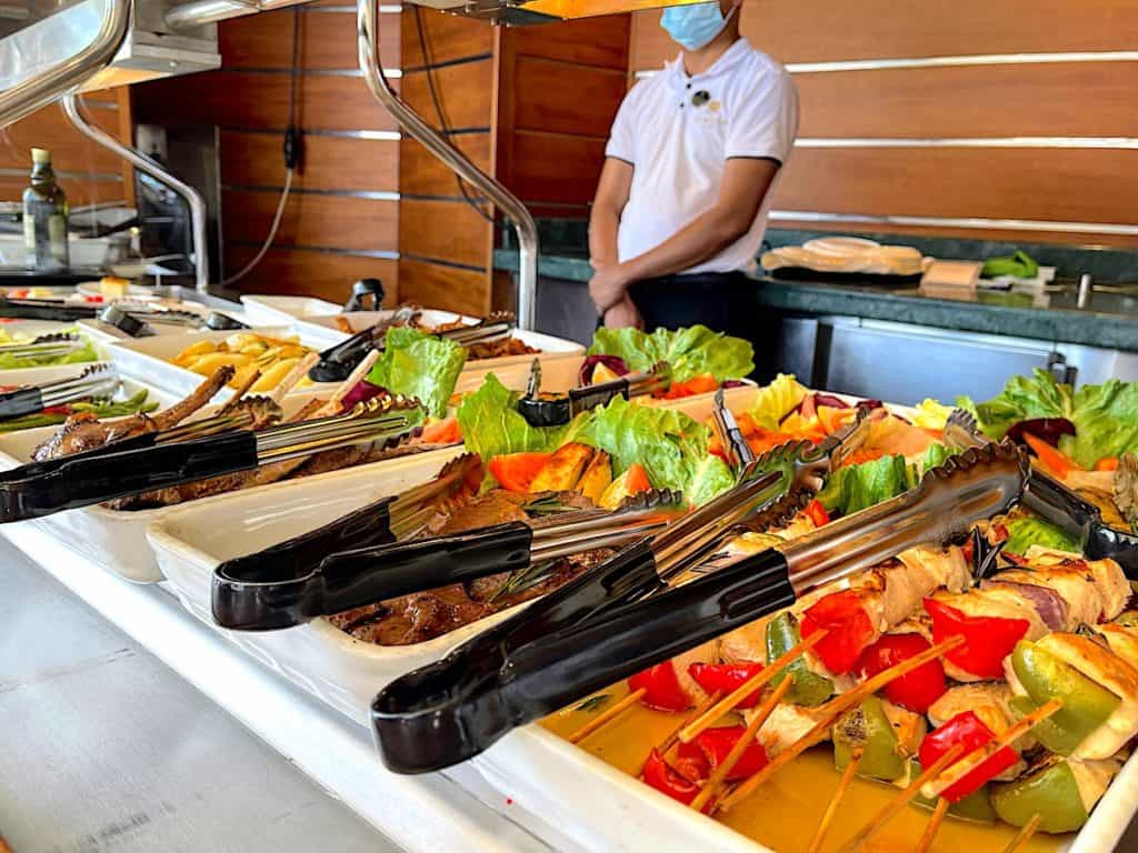 MSC Divina Yacht Club Buffet