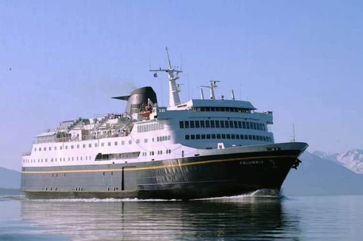 Alaska Marine Highway ferry, MV Columbia