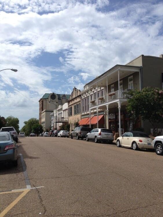 Downtown Natchez, Mississippi