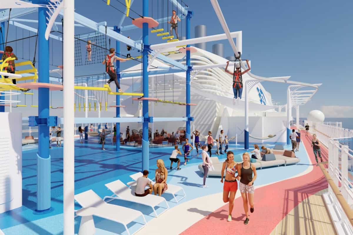 Thrill-seeking Experiences Will Not Open on New Princess Cruise Ship