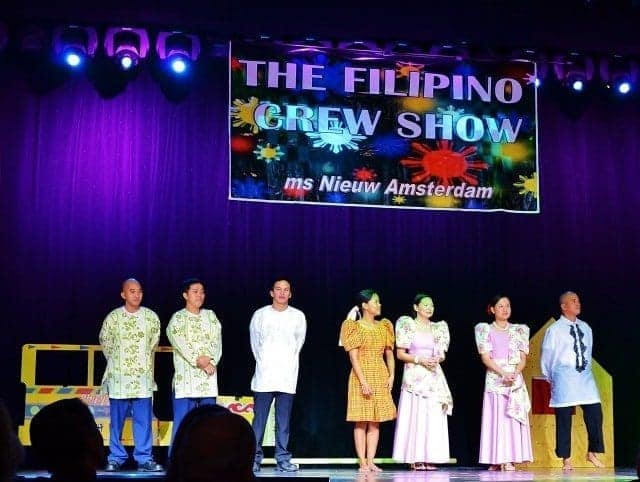 Nieuw Amsterdam Filipino Crew Show