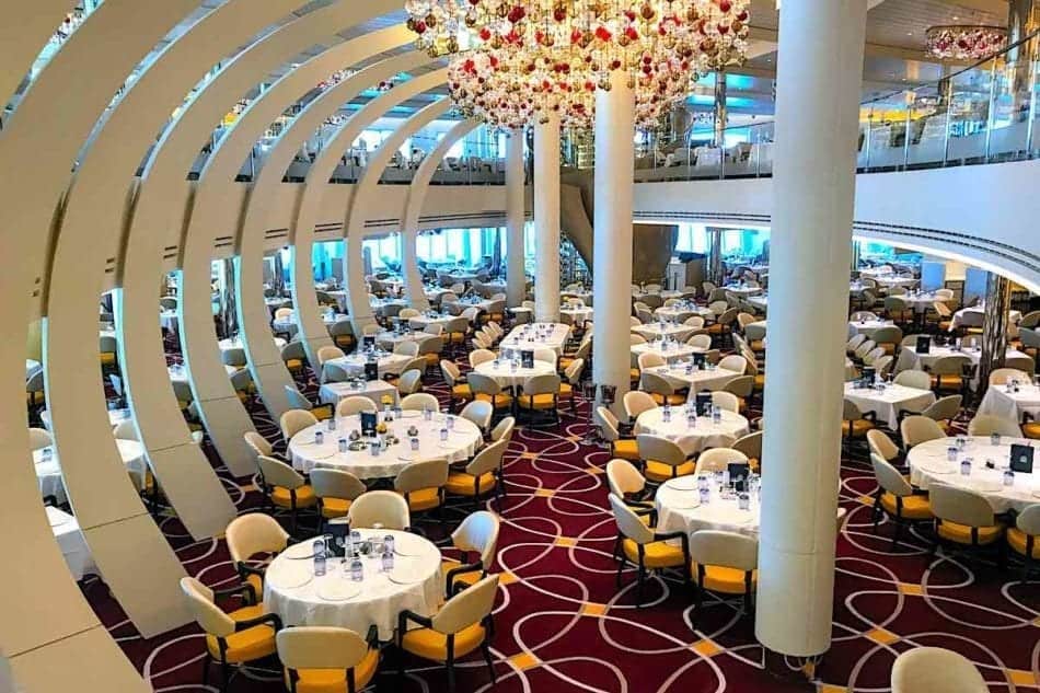 Holland America Nieuw Amsterdam Main Dining Room