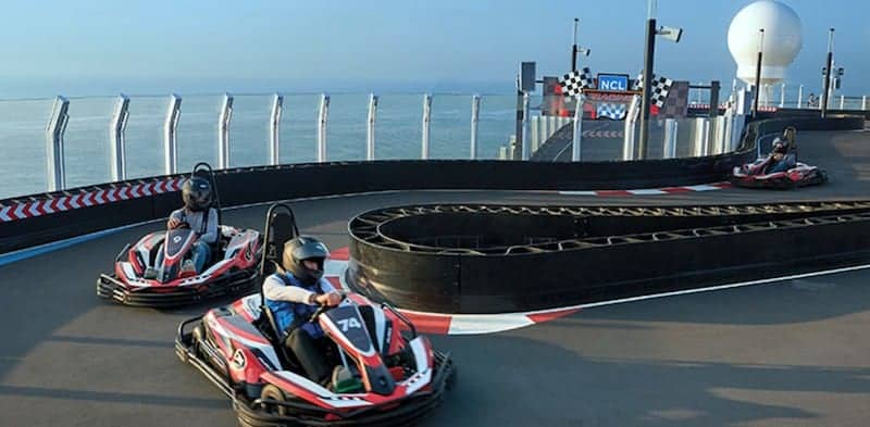 Norwegian Bliss Offers Unlimited Go-Karts Ride Packages