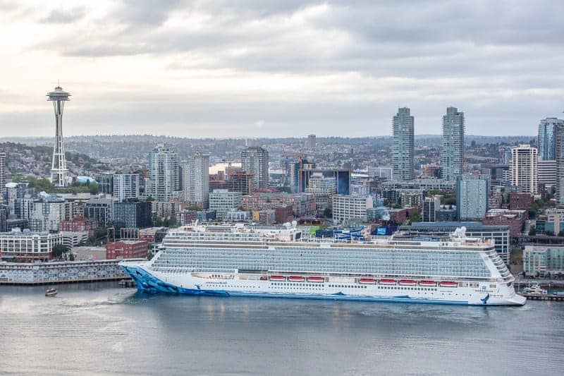 Norwegian Bliss Christened in Seattle – Largest West Coast Ship Ever