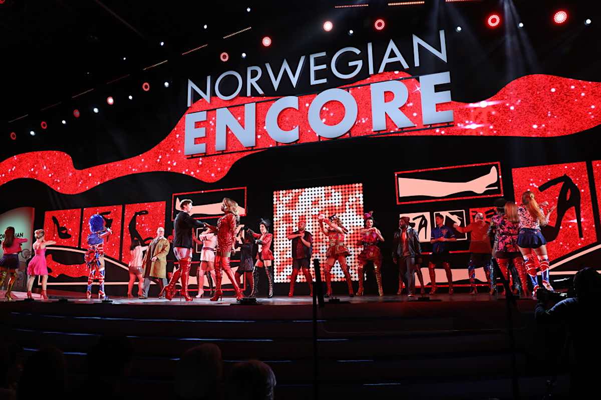 Norwegian Cruise Line Christens Its Newest Ship, Norwegian Encore