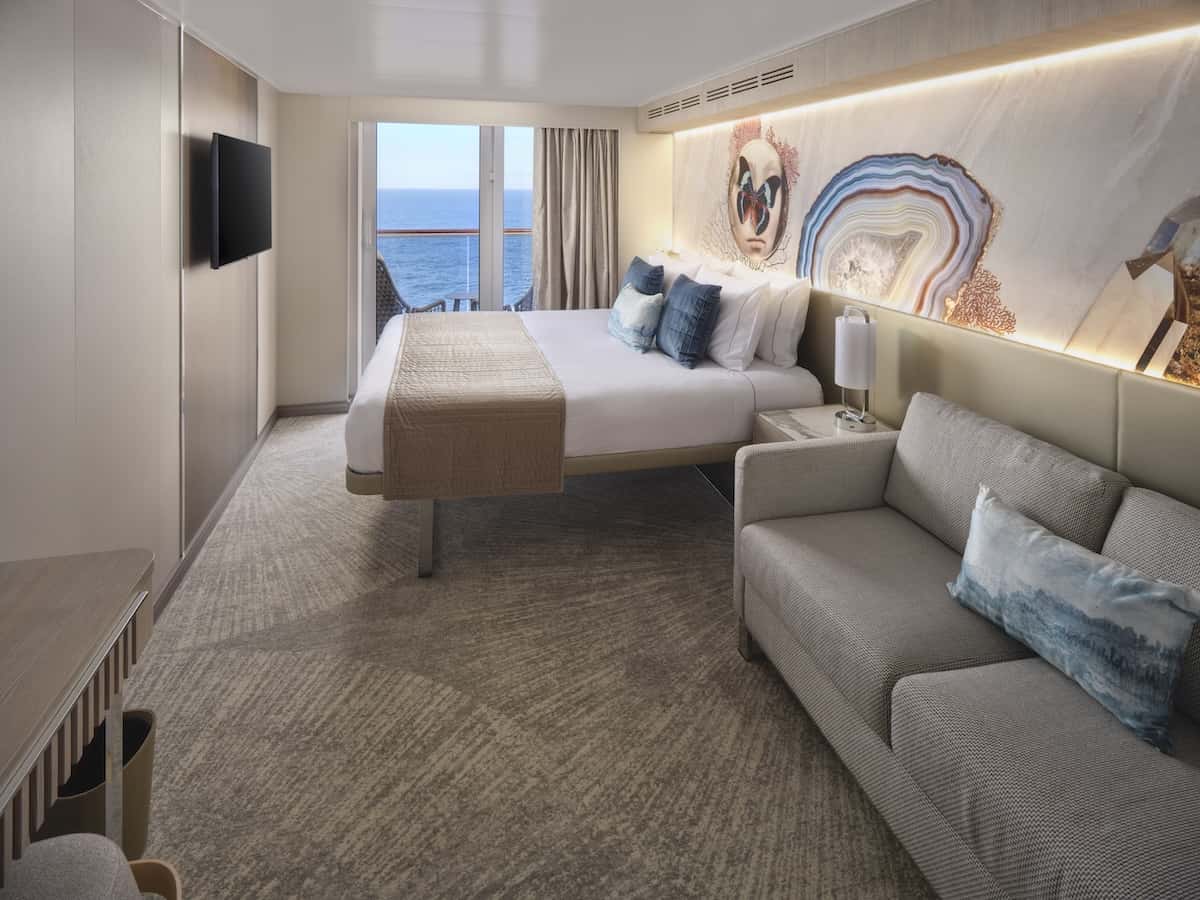 Norwegian Prima solo balcony stateroom.