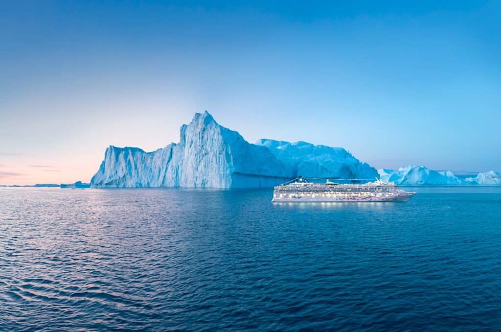 Norwegian Star in Antarctica on Norwegian Exotic Voyage.