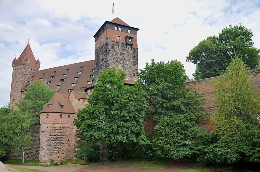 Viking Skadi arrived in time for us to see Nuremberg Castle. 