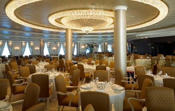 Oceania Riviera Grand Dining Room